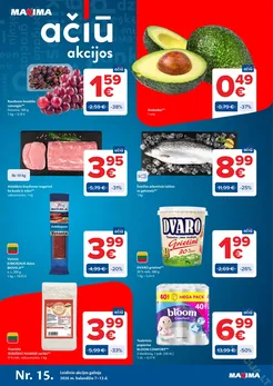 MAXIMA akcijų leidinys Nr. 15