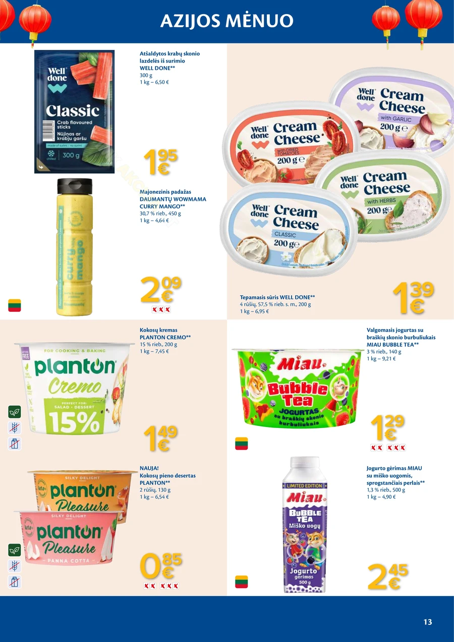 MAXIMA akcijų leidinys „Azijos mėnuo“ puslapis 13