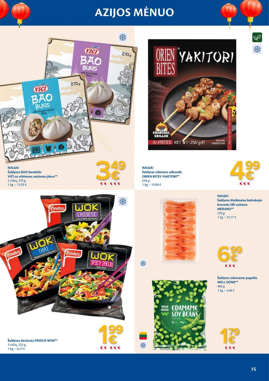 MAXIMA akcijų leidinys „Azijos mėnuo“ puslapis 15