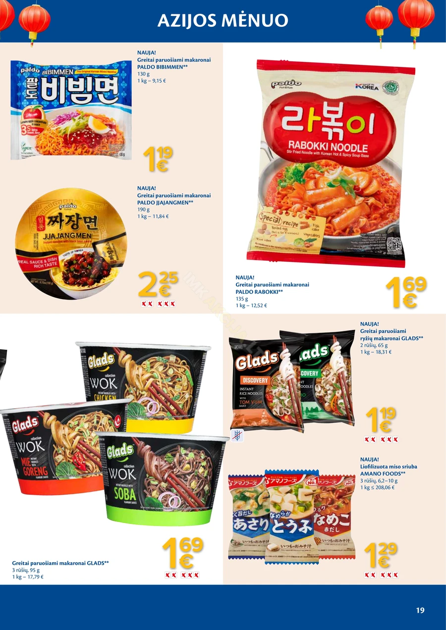 MAXIMA akcijų leidinys „Azijos mėnuo“ puslapis 19