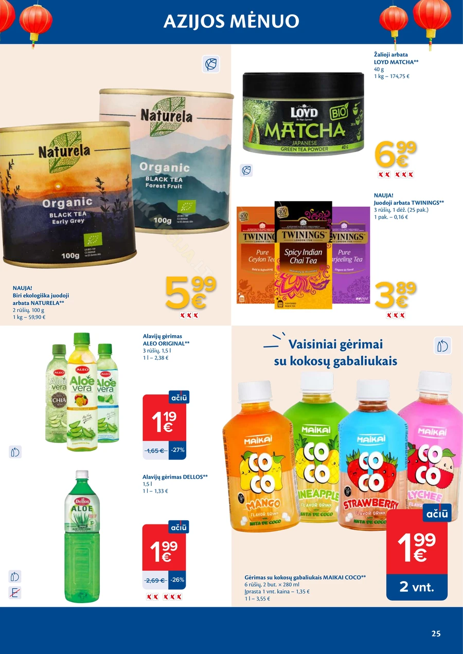 MAXIMA akcijų leidinys „Azijos mėnuo“ puslapis 25