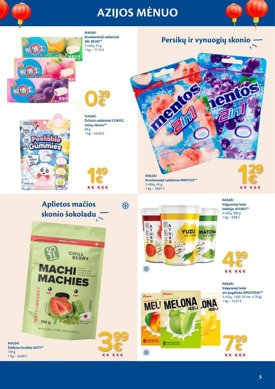 MAXIMA akcijų leidinys „Azijos mėnuo“ puslapis 5