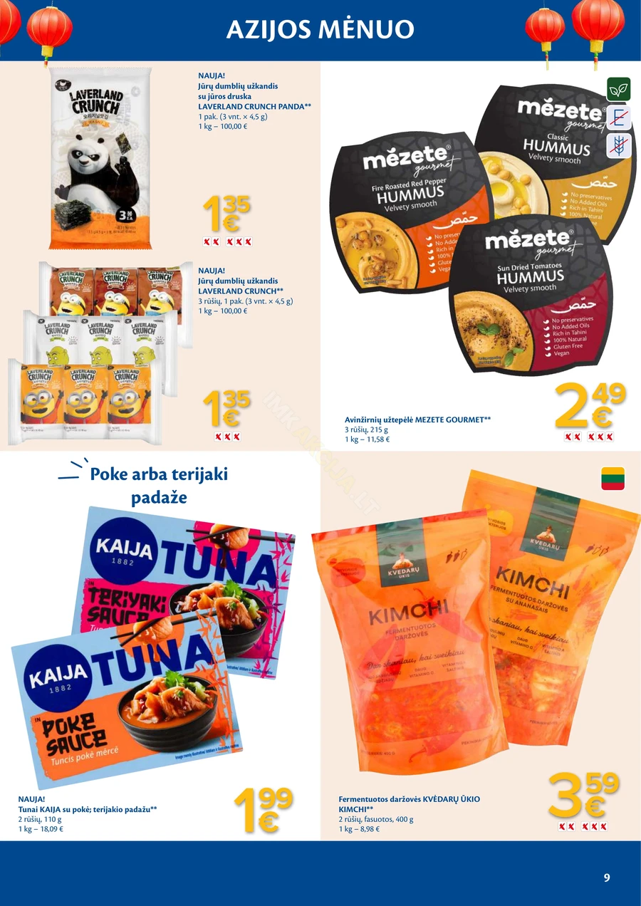 MAXIMA akcijų leidinys „Azijos mėnuo“ puslapis 9