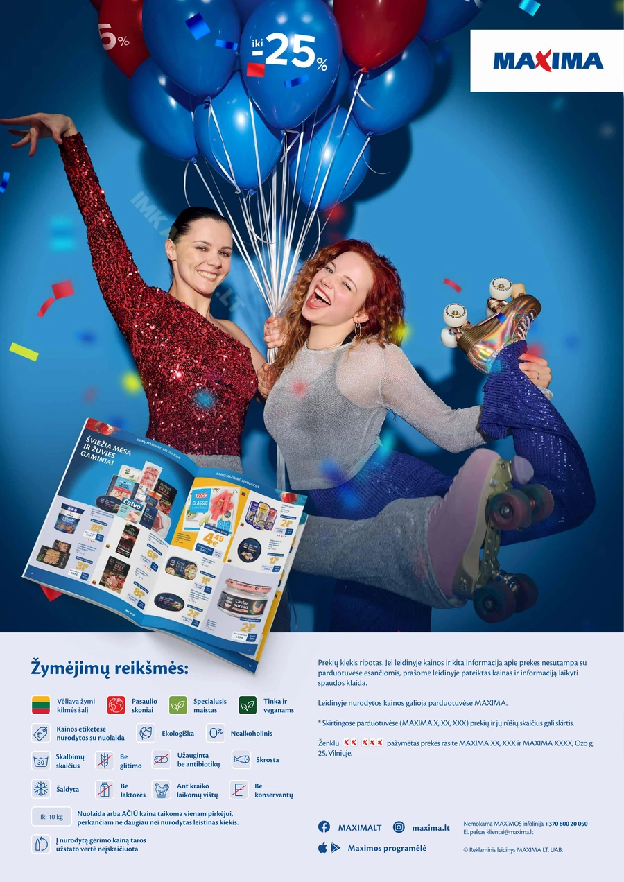 MAXIMA leidinys „Kainų mažinimo revoliucija“ puslapis 32