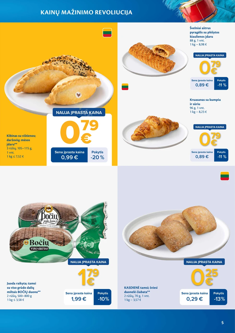 MAXIMA leidinys „Kainų mažinimo revoliucija“ puslapis 5