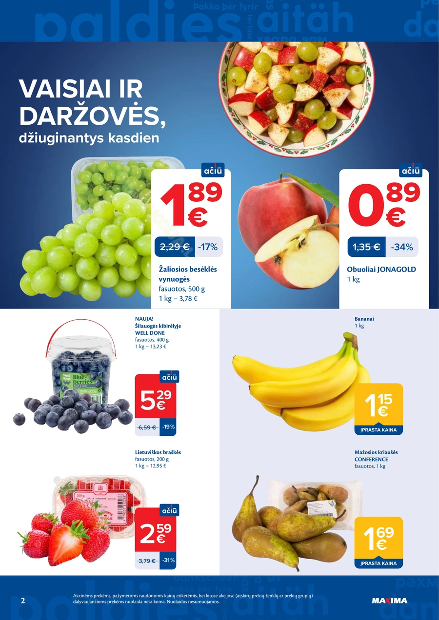 MAXIMA akcijų leidinys Nr. 17 puslapis 2