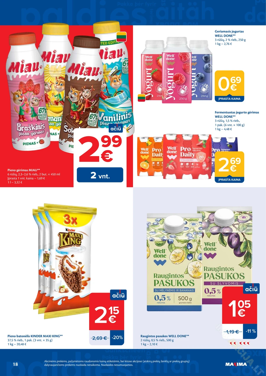 MAXIMA akcijų leidinys Nr. 17 puslapis 18