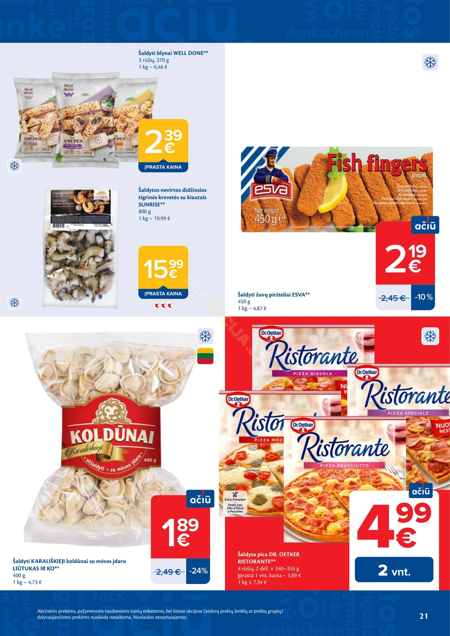 MAXIMA akcijų leidinys Nr. 17 puslapis 21