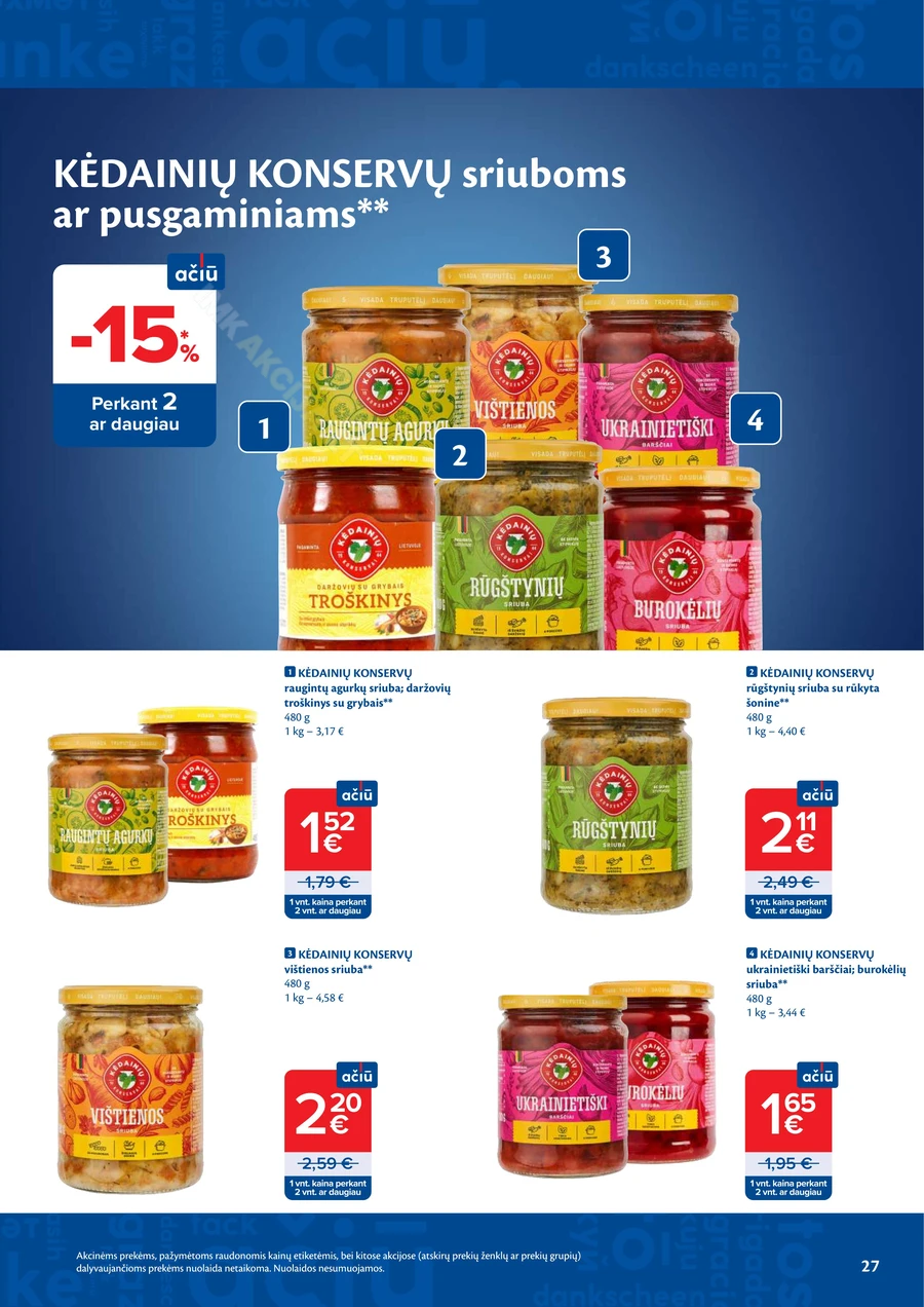 MAXIMA akcijų leidinys Nr. 17 puslapis 27