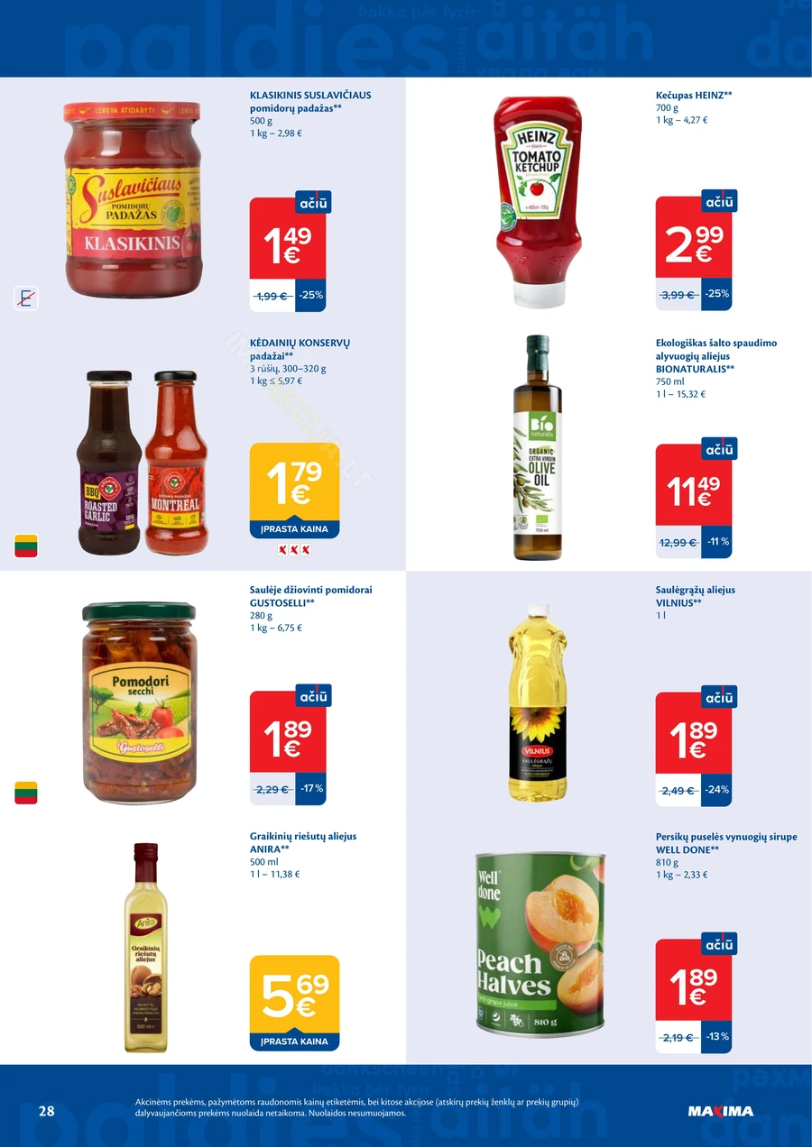 MAXIMA akcijų leidinys Nr. 17 puslapis 28