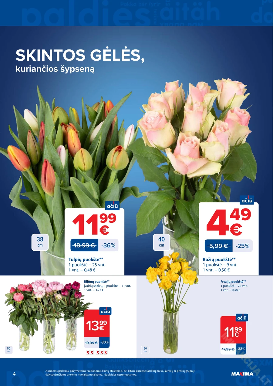 MAXIMA akcijų leidinys Nr. 17 puslapis 4