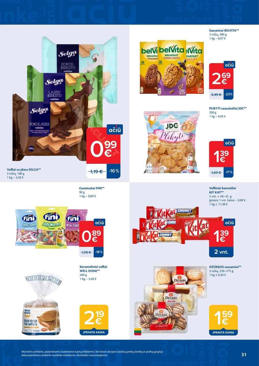 MAXIMA akcijų leidinys Nr. 17 puslapis 31