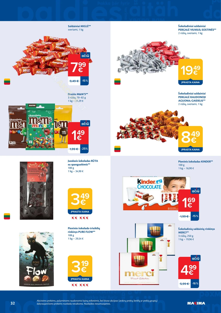 MAXIMA akcijų leidinys Nr. 17 puslapis 32