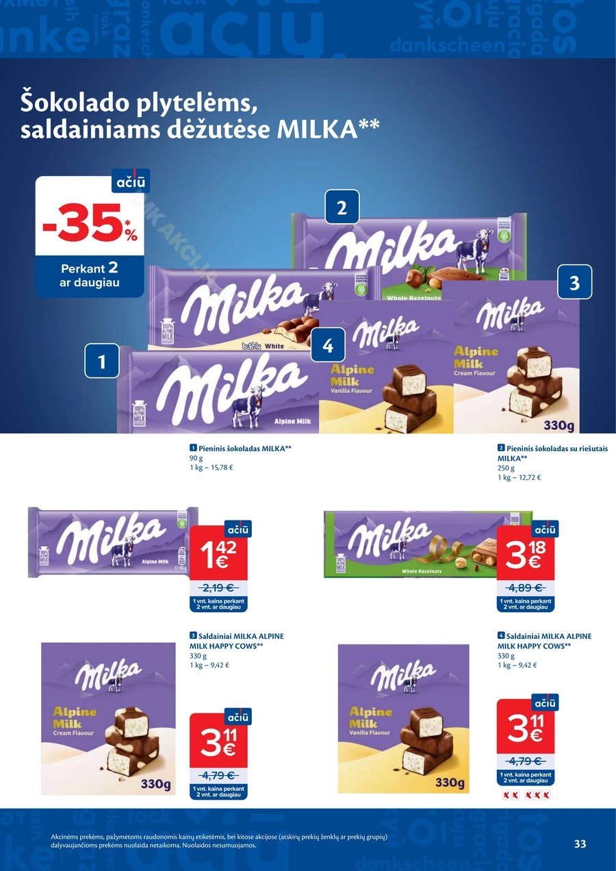 MAXIMA akcijų leidinys Nr. 17 puslapis 33