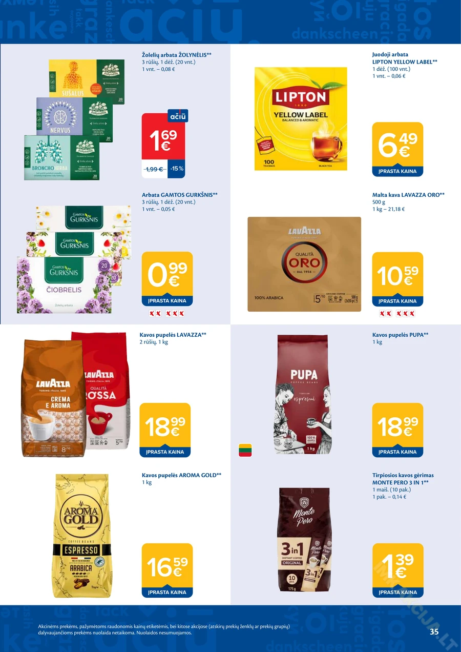 MAXIMA akcijų leidinys Nr. 17 puslapis 35