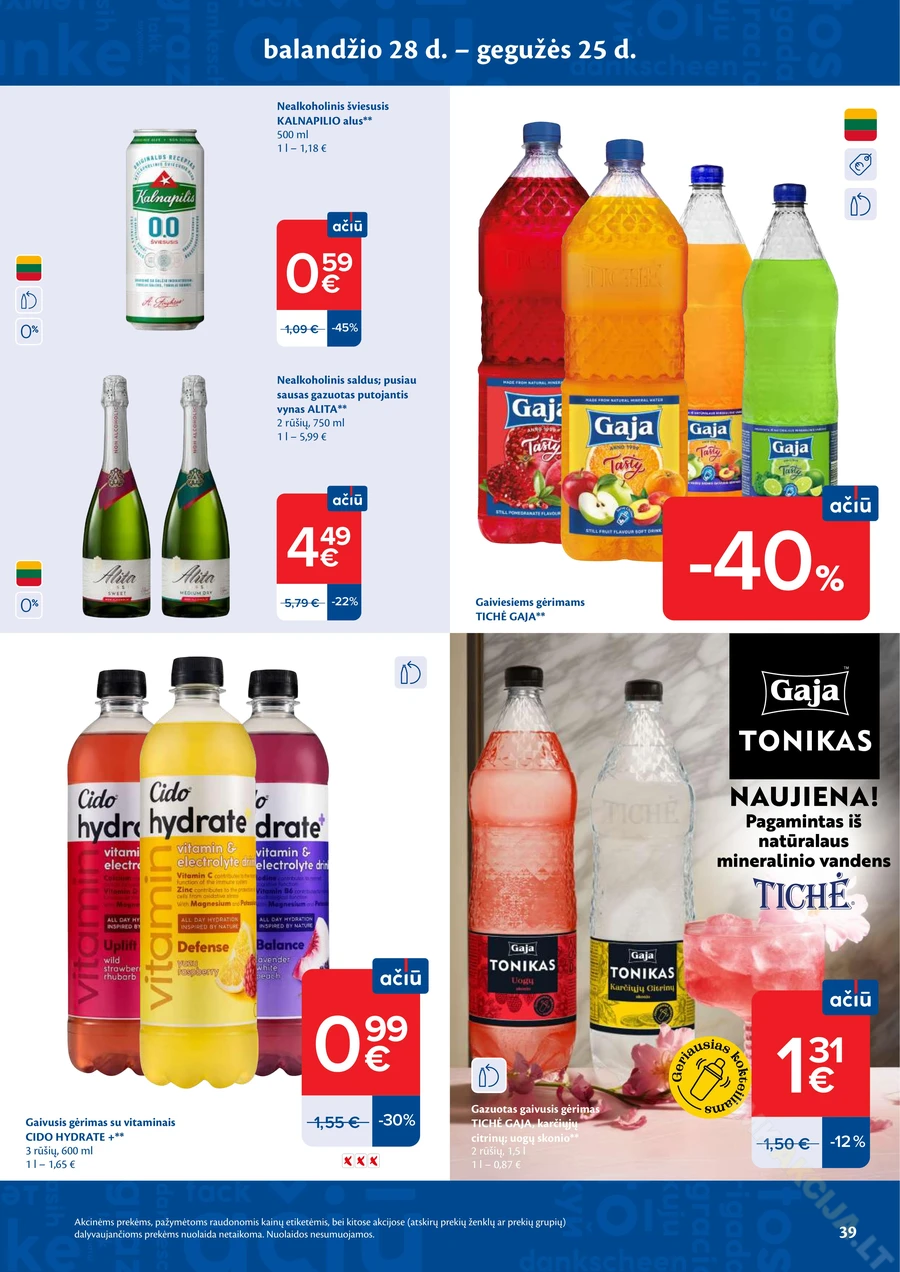 MAXIMA akcijų leidinys Nr. 17 puslapis 39
