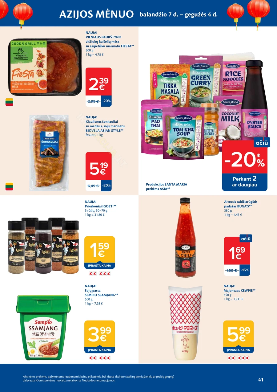 MAXIMA akcijų leidinys Nr. 17 puslapis 41