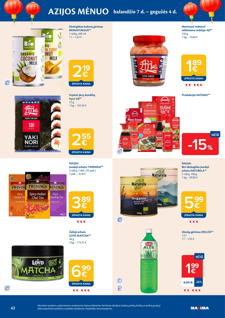 MAXIMA akcijų leidinys Nr. 17 puslapis 42