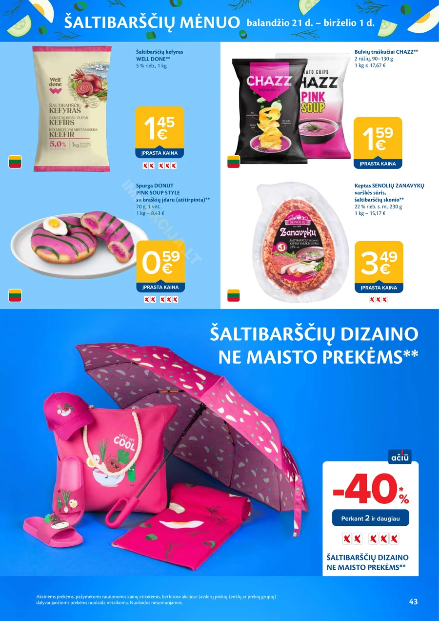 MAXIMA akcijų leidinys Nr. 17 puslapis 43