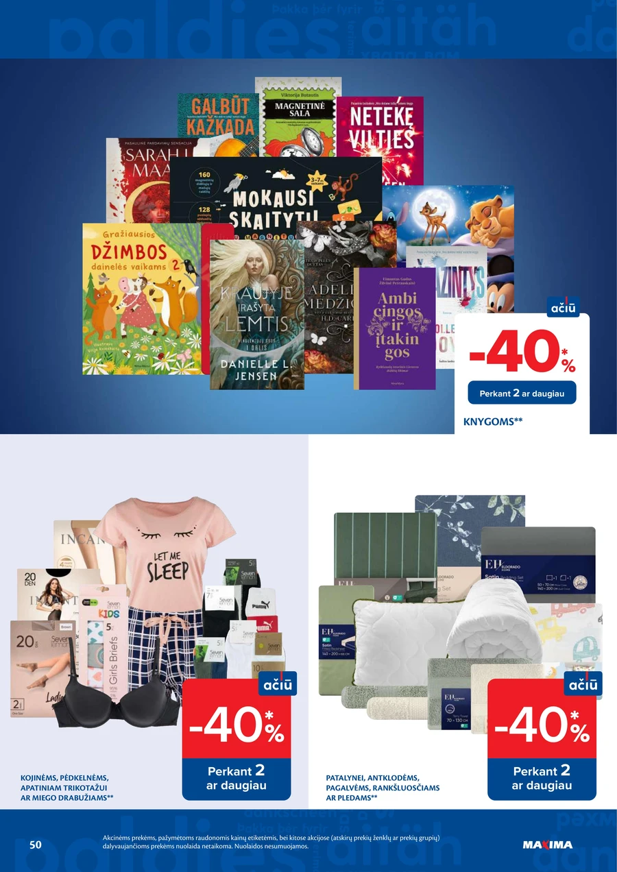 MAXIMA akcijų leidinys Nr. 17 puslapis 50