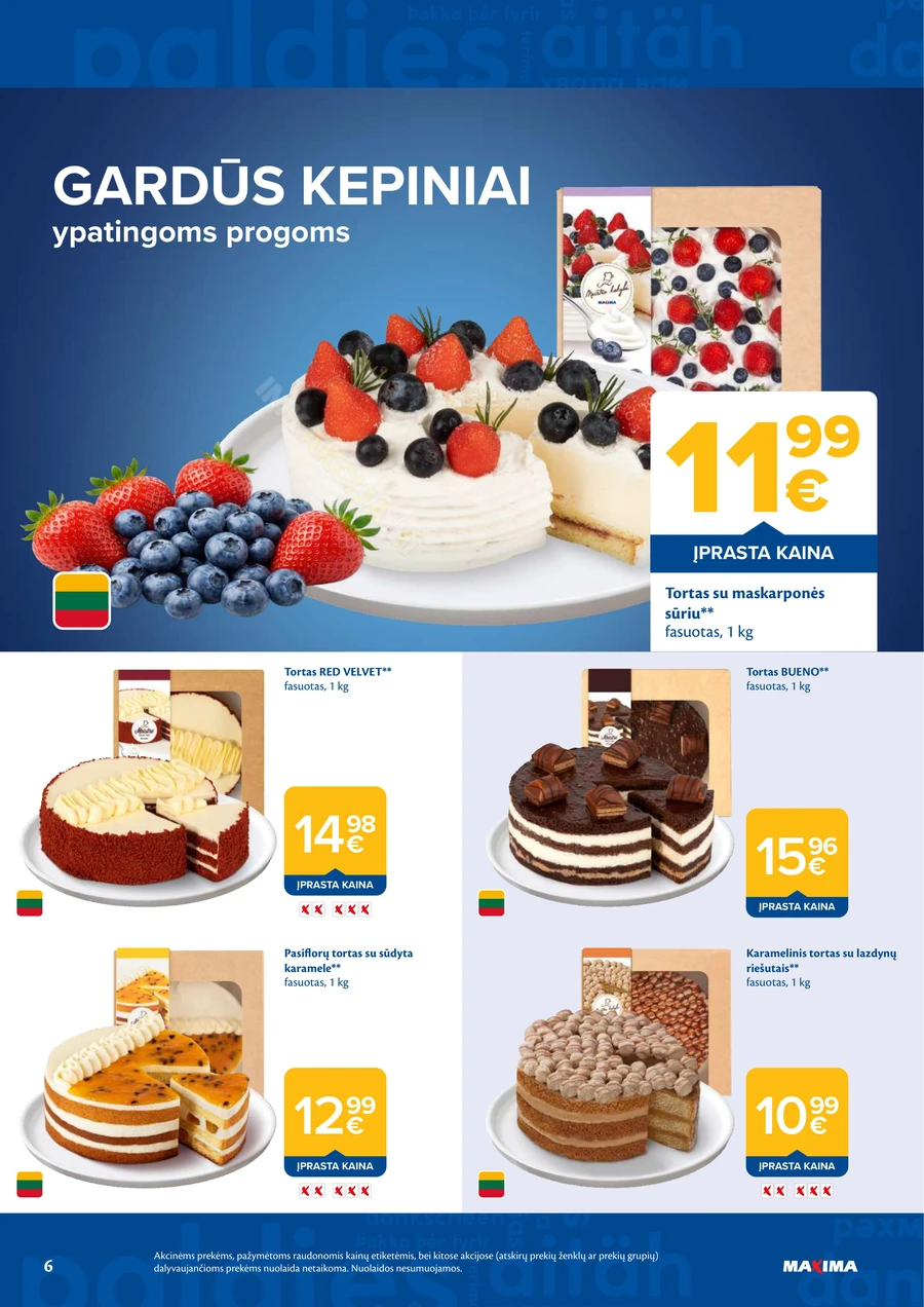 MAXIMA akcijų leidinys Nr. 17 puslapis 6