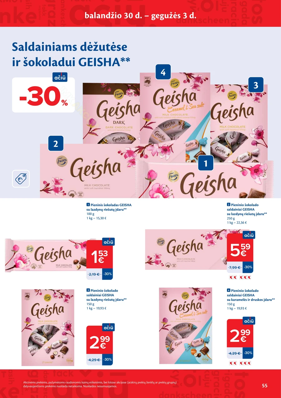 MAXIMA akcijų leidinys Nr. 17 puslapis 55