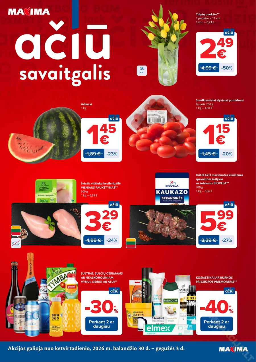 MAXIMA akcijų leidinys Nr. 17 puslapis 56