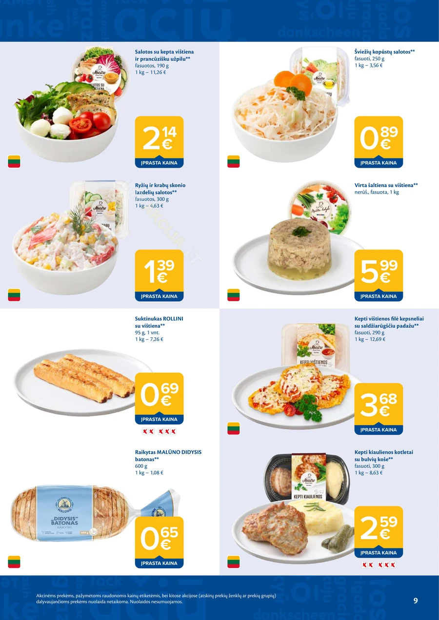 MAXIMA akcijų leidinys Nr. 17 puslapis 9