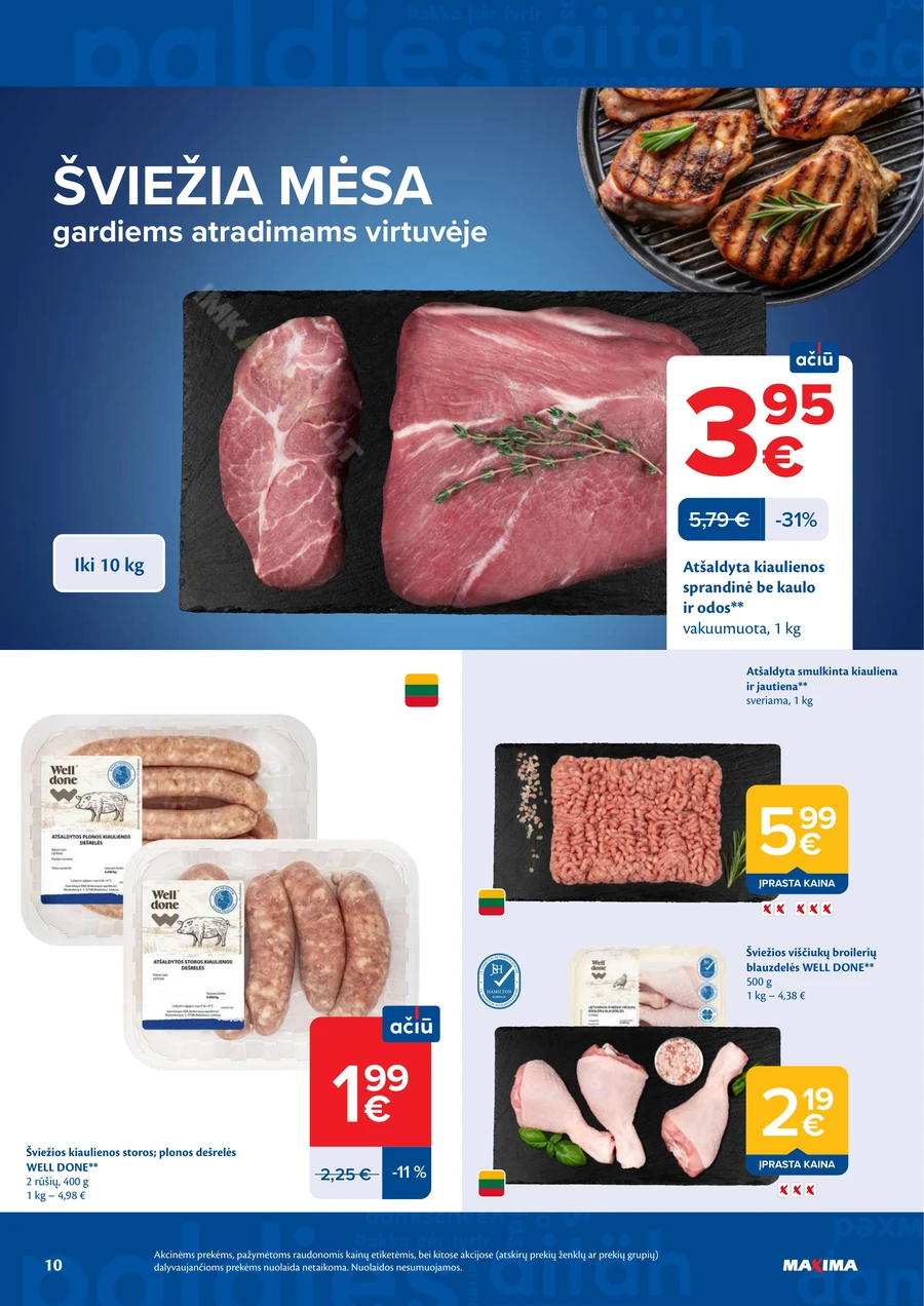 MAXIMA akcijų leidinys Nr. 17 puslapis 10