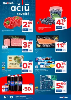 MAXIMA akcijų leidinys Nr. 19