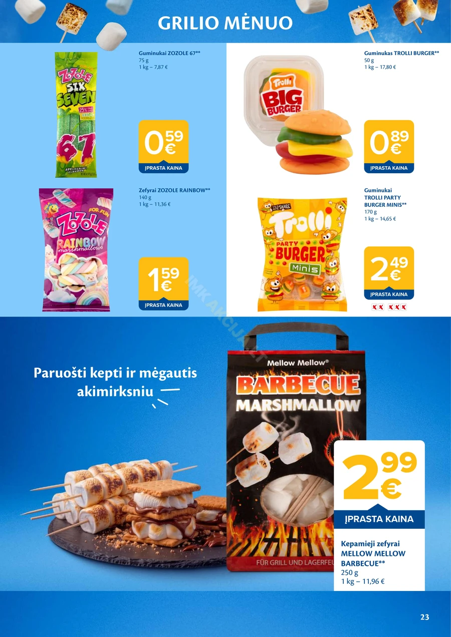 MAXIMA akcijų leidinys „Grilio mėnuo“ puslapis 23