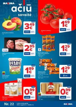 MAXIMA akcijų leidinys Nr. 22
