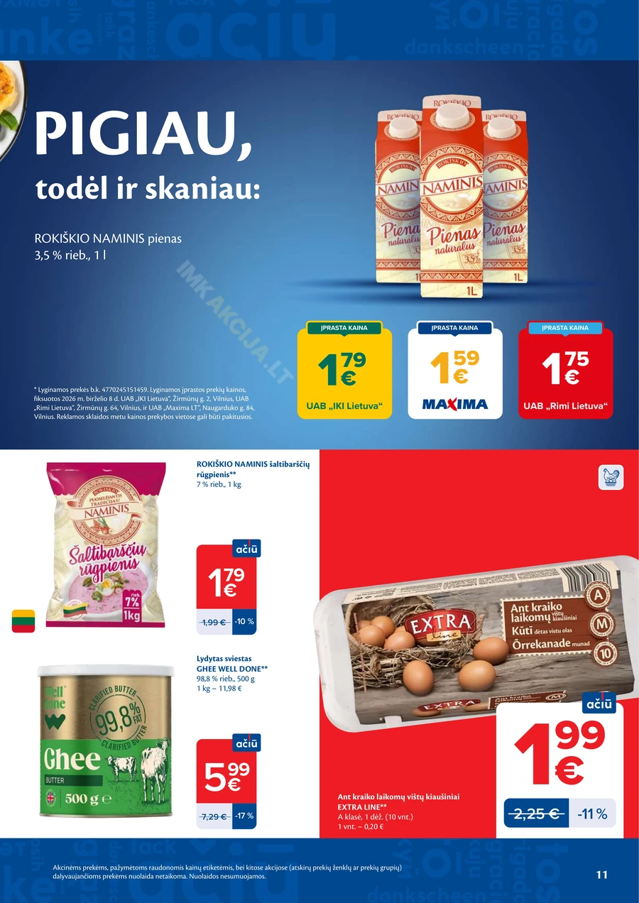 MAXIMA akcijų leidinys Nr. 25 puslapis 11