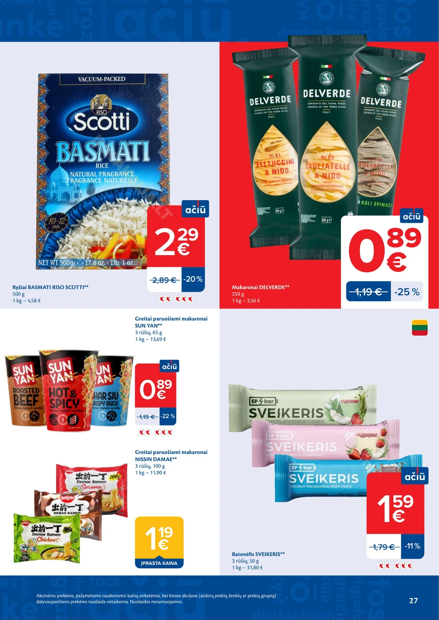 MAXIMA akcijų leidinys Nr. 25 puslapis 27