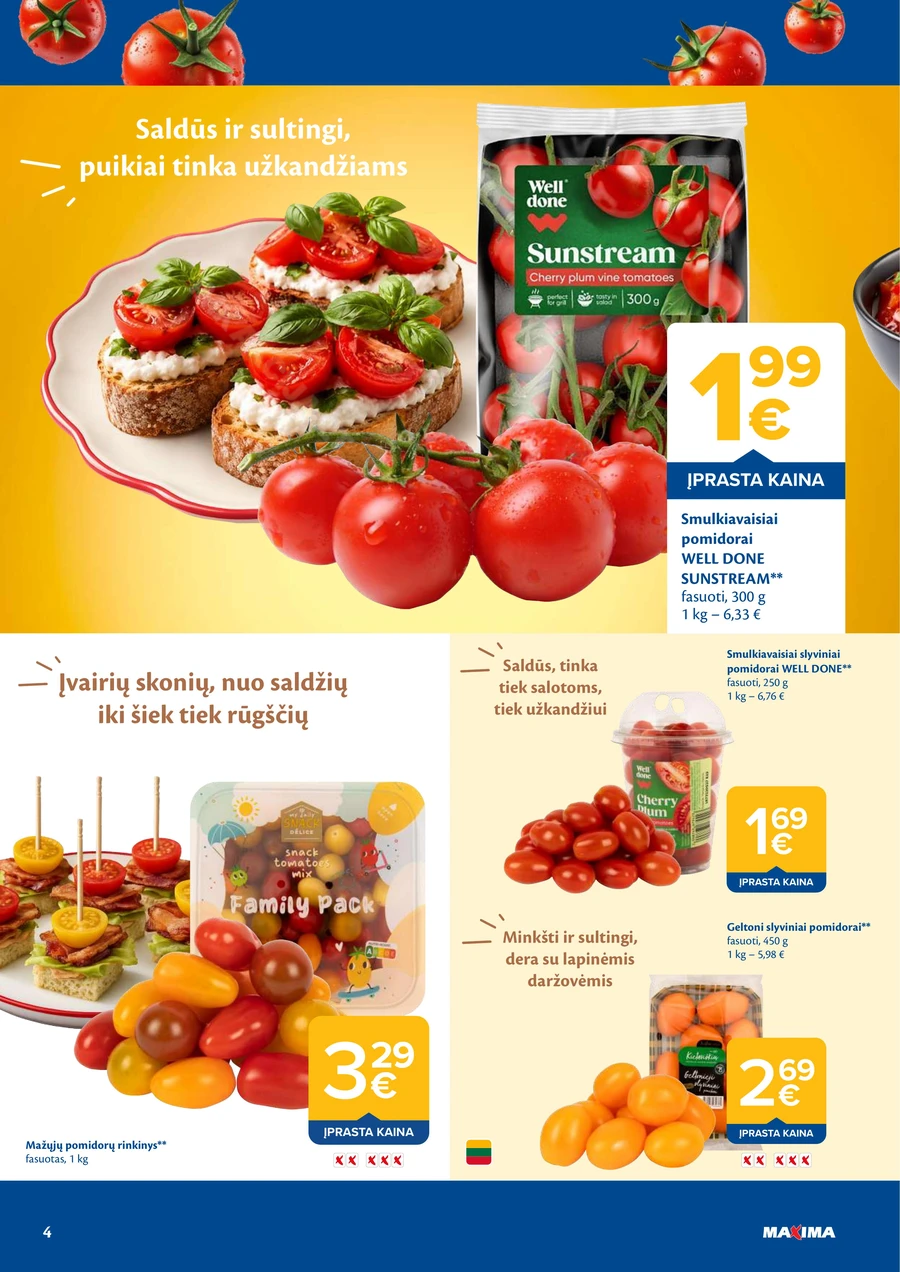 MAXIMA akcijų leidinys Nr. 25 puslapis 4