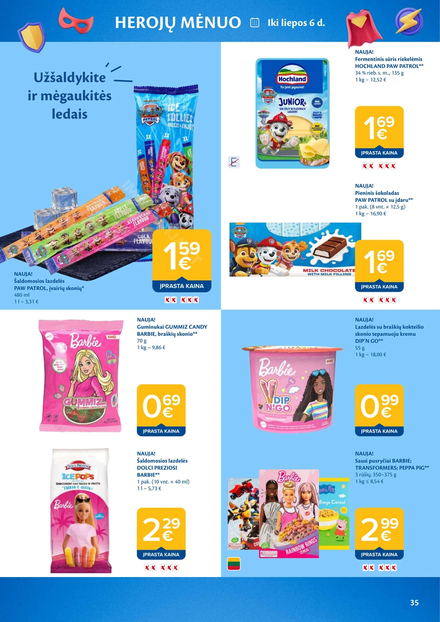 MAXIMA akcijų leidinys Nr. 25 puslapis 35