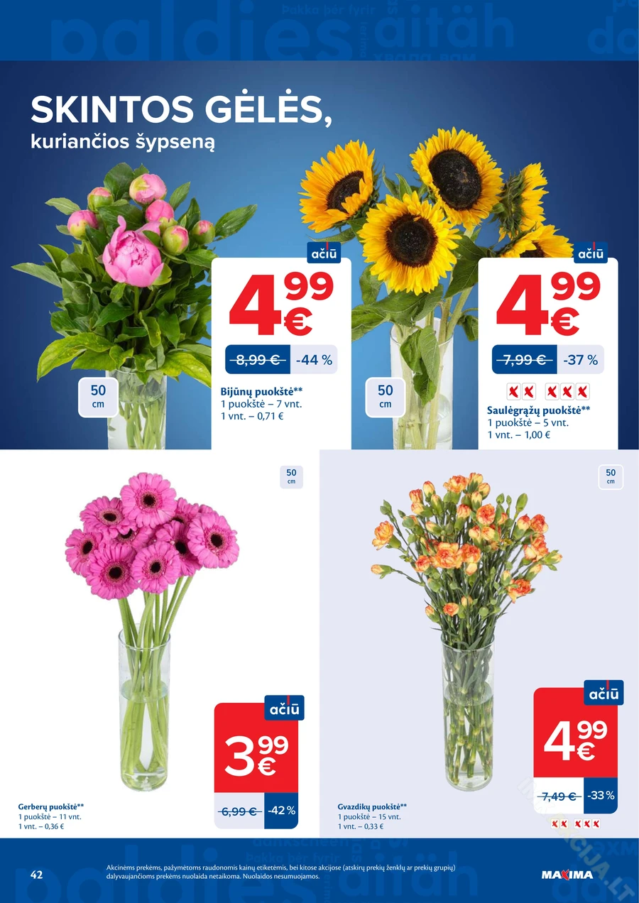 MAXIMA akcijų leidinys Nr. 25 puslapis 42