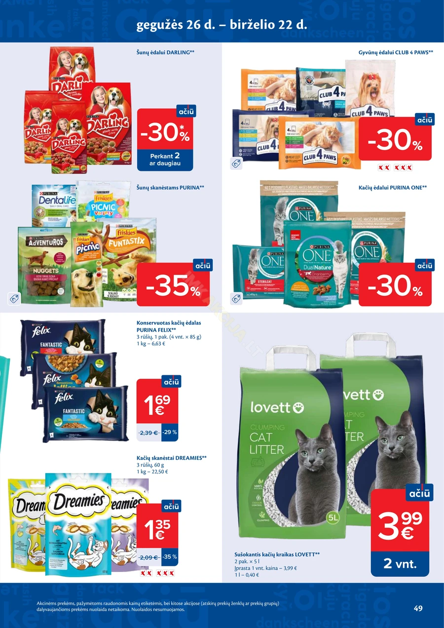 MAXIMA akcijų leidinys Nr. 25 puslapis 49