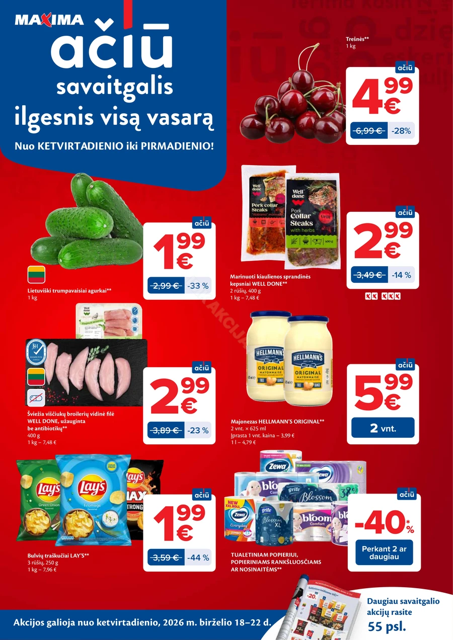 MAXIMA akcijų leidinys Nr. 25 puslapis 56