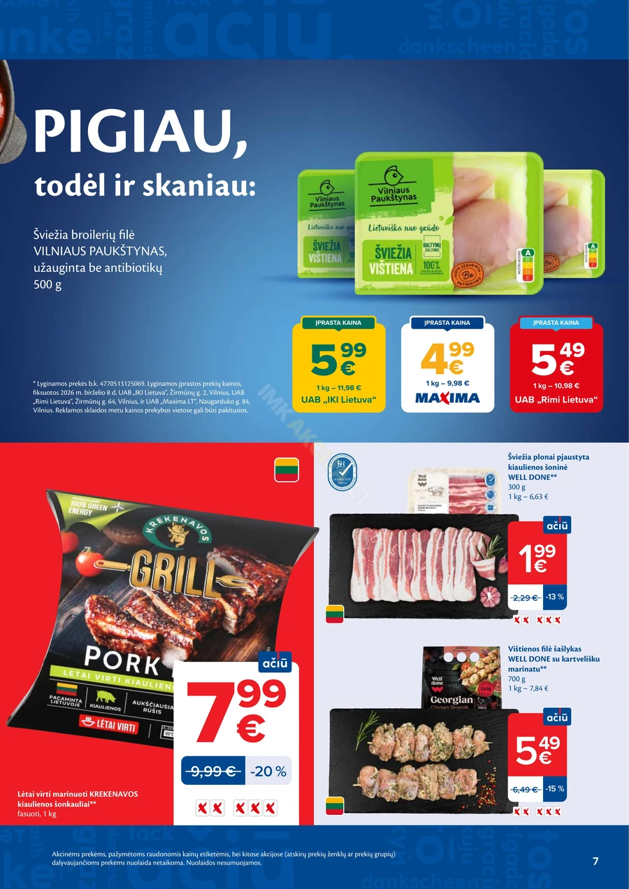 MAXIMA akcijų leidinys Nr. 25 puslapis 7