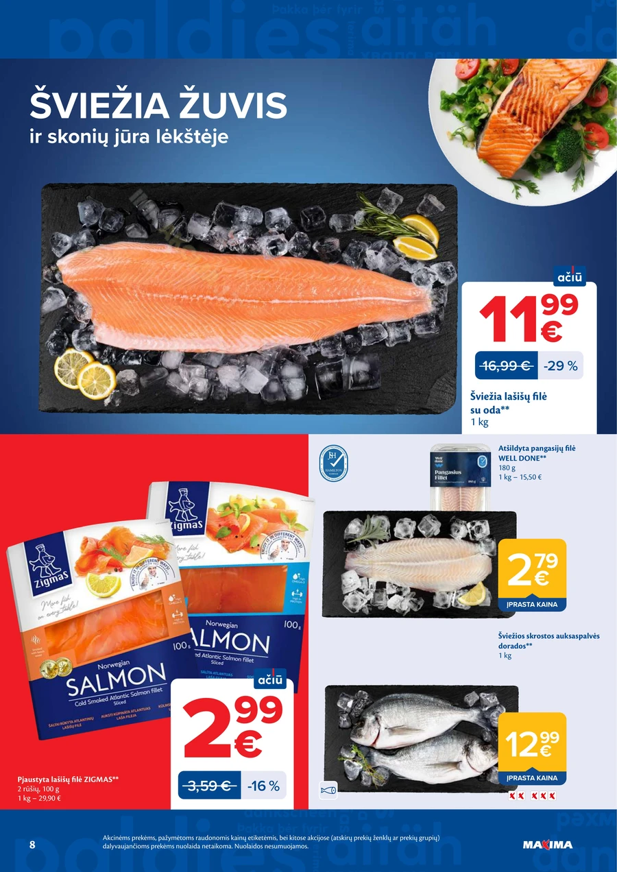 MAXIMA akcijų leidinys Nr. 25 puslapis 8