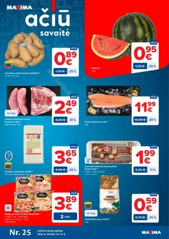 MAXIMA akcijų leidinys Nr. 25