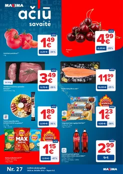 MAXIMA akcijų leidinys Nr. 27