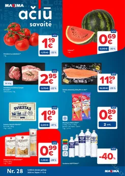 MAXIMA akcijų leidinys Nr. 28