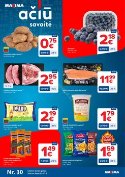MAXIMA akcijų leidinys Nr. 30