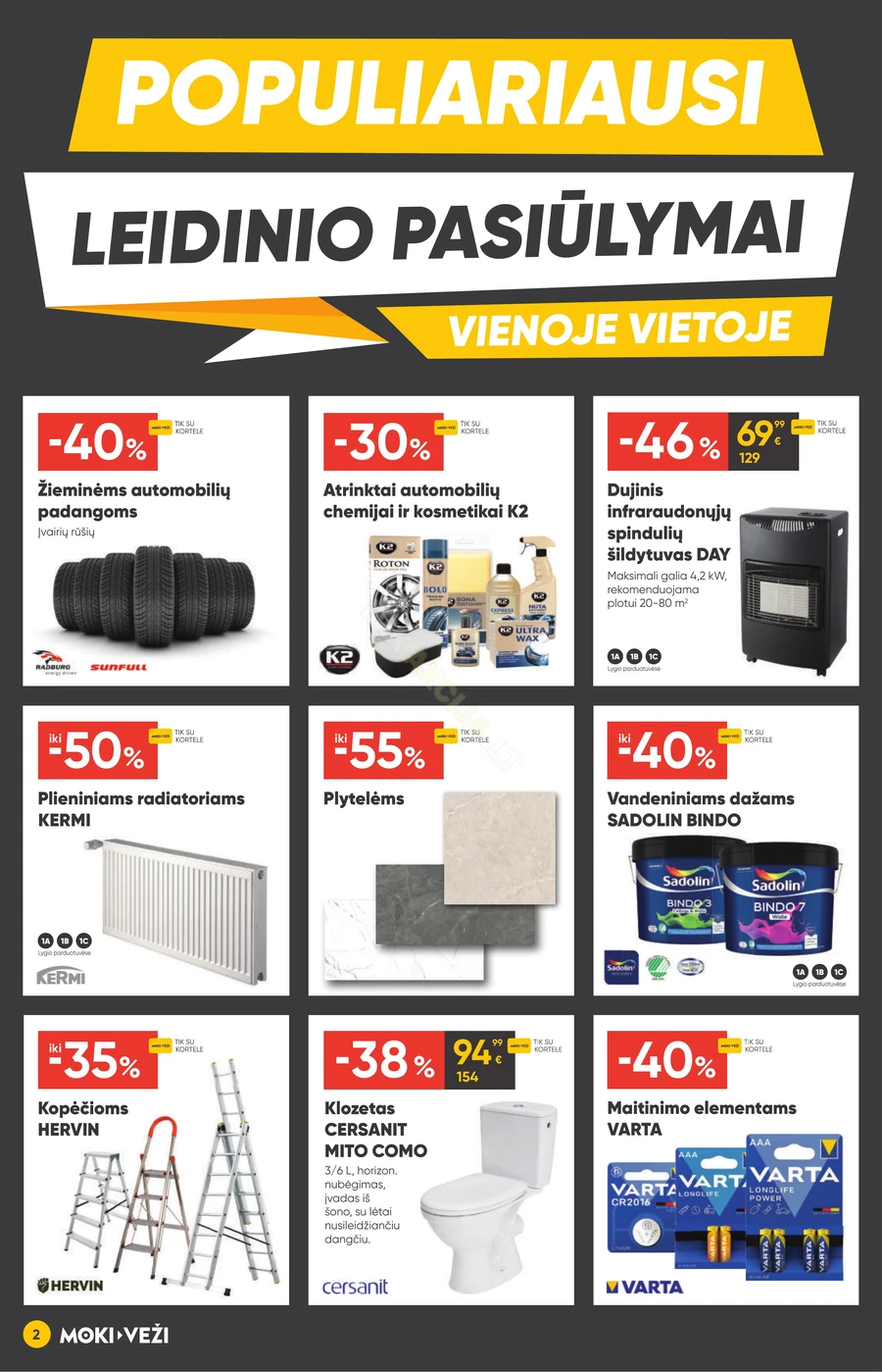 MOKI VEŽI akcijų leidinys puslapis 2