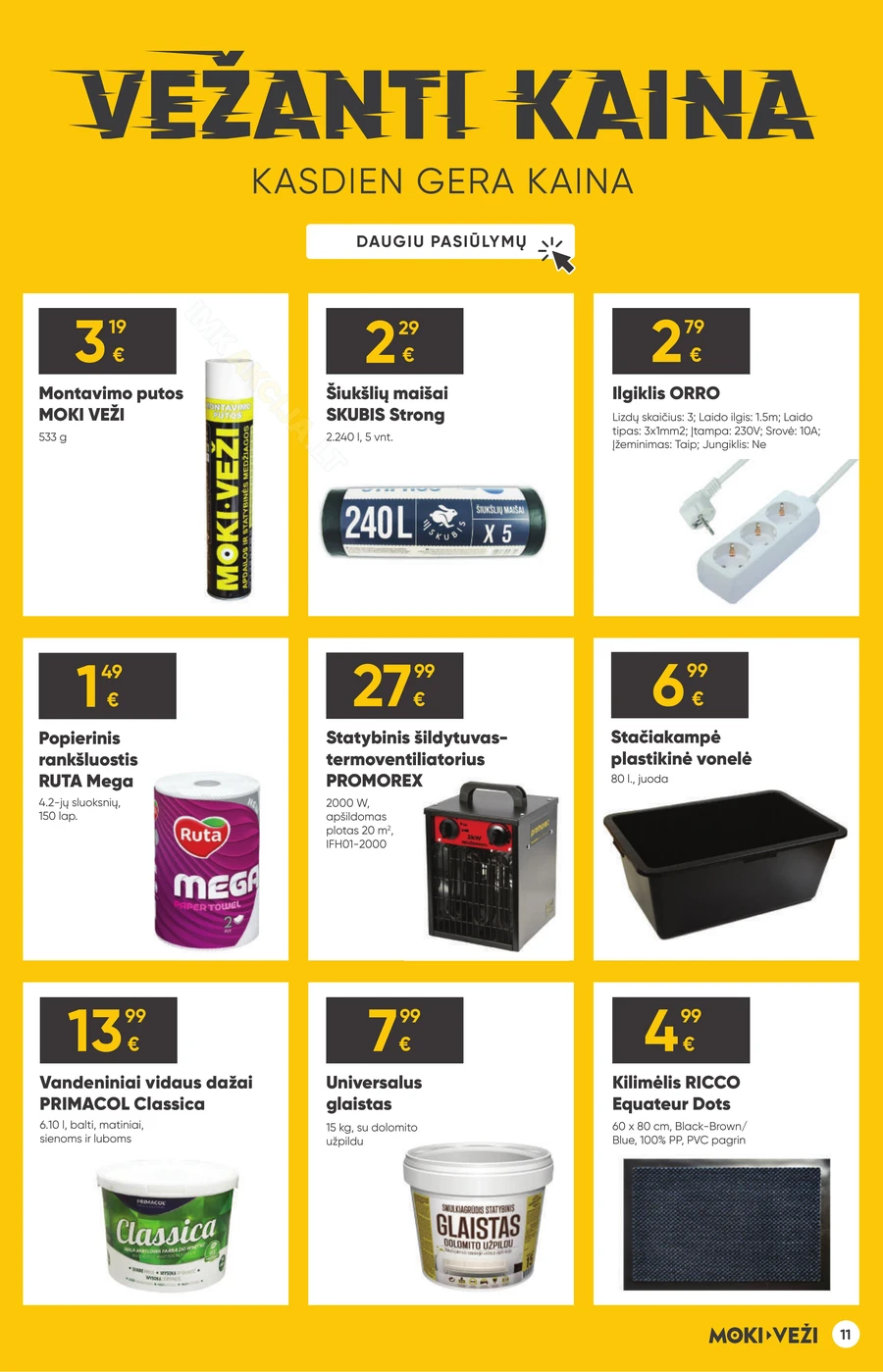 MOKI VEŽI akcijų leidinys puslapis 11