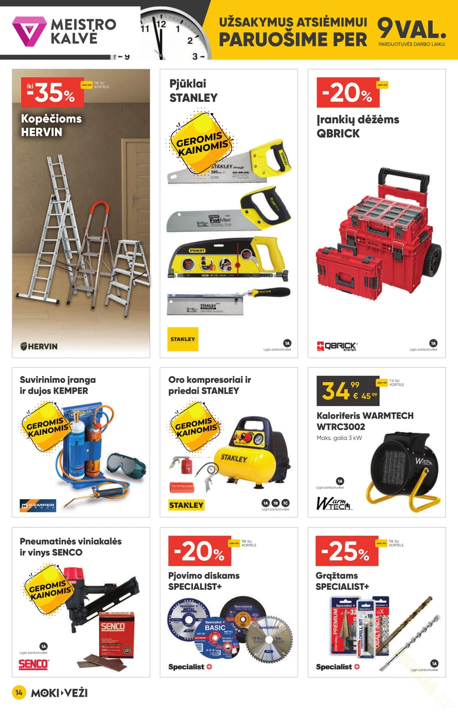 MOKI VEŽI akcijų leidinys puslapis 14