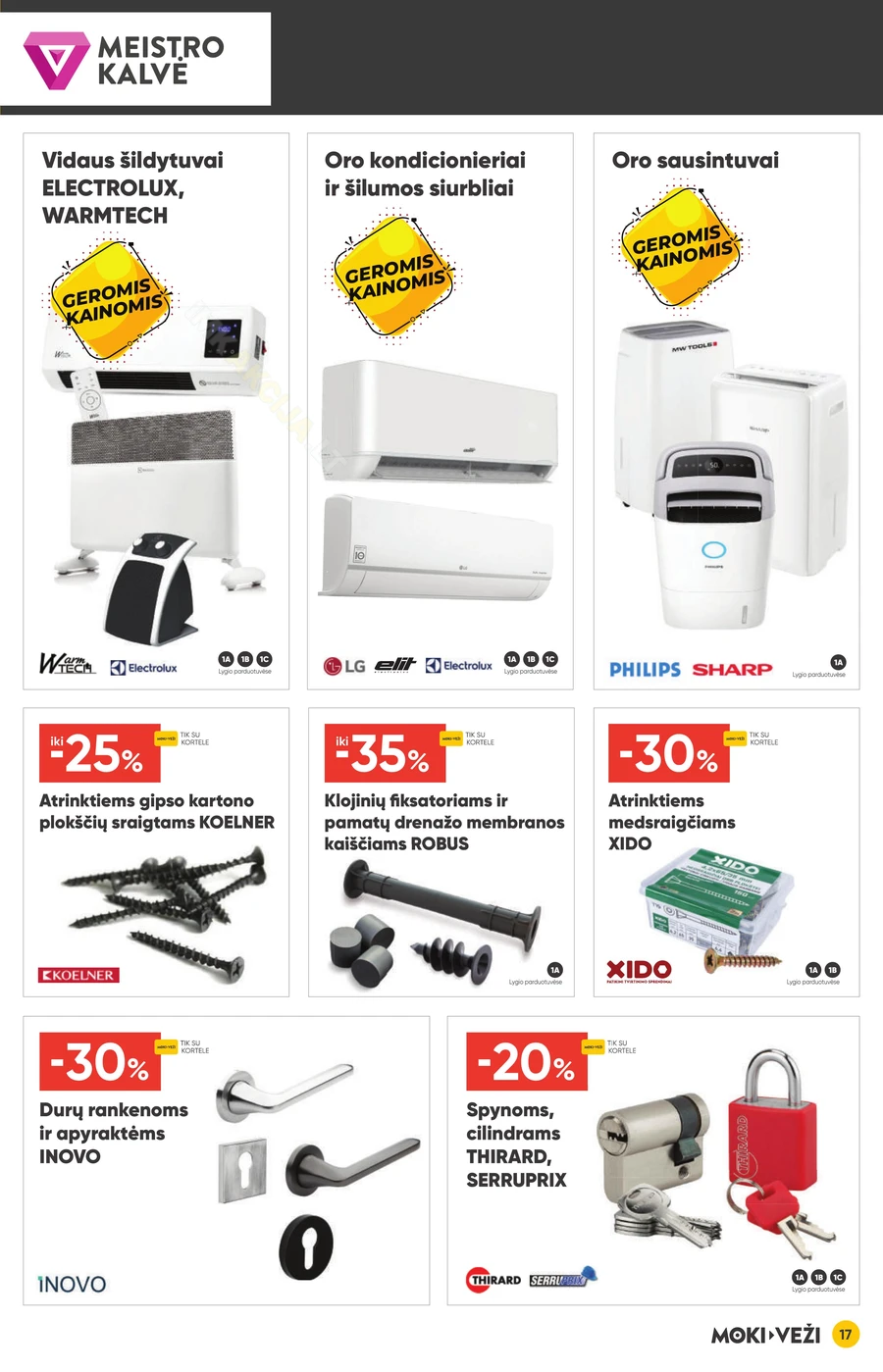 MOKI VEŽI akcijų leidinys puslapis 17