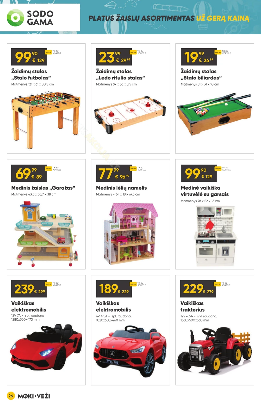 MOKI VEŽI akcijų leidinys puslapis 26